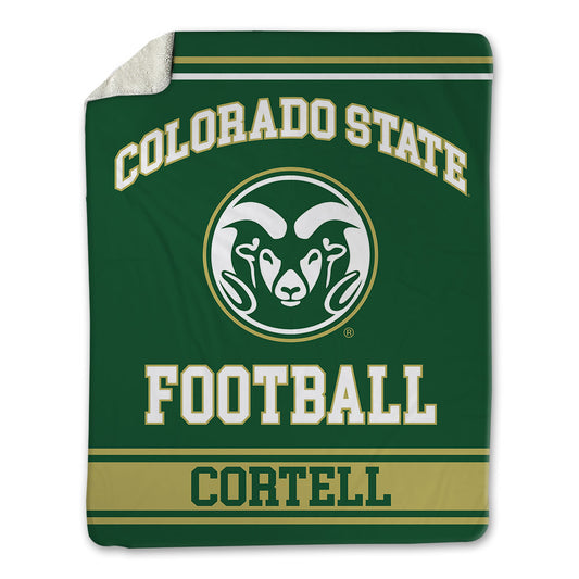 Colorado State - NCAA Football : Jayden Cortell - Blanket-0