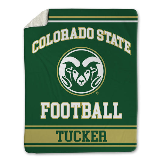 Colorado State - NCAA Football : Petey Tucker - Blanket-0
