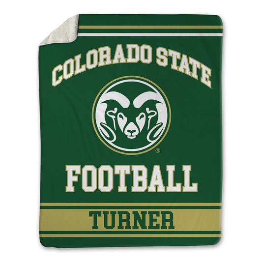 Colorado State - NCAA Football : Antarron Turner - Blanket-0