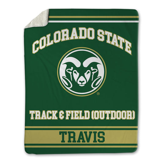 Colorado State - NCAA Men's Track & Field : Rhys Travis - Blanket-0