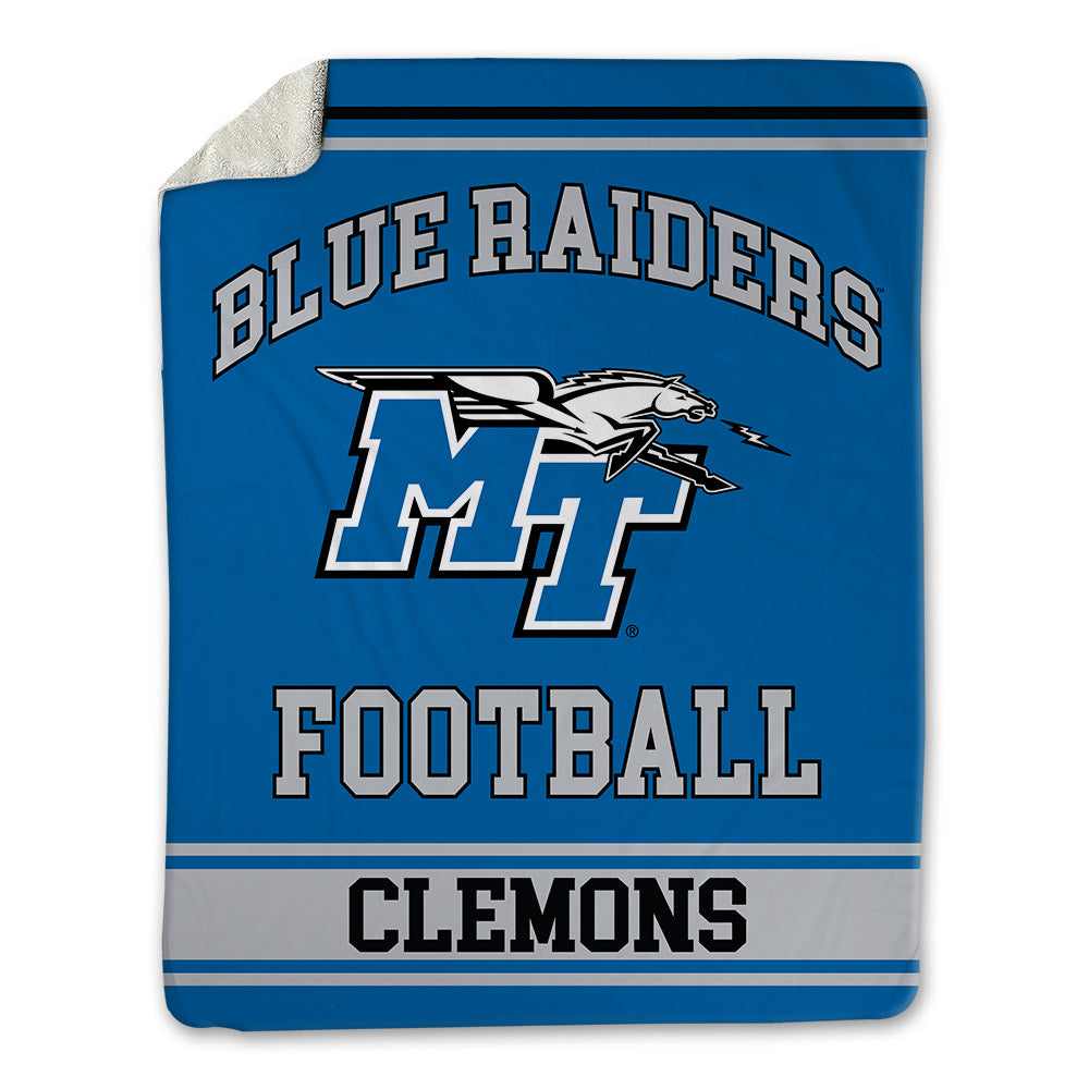 MTSU - NCAA Football : Austin Clemons - Blanket-0