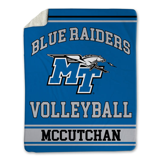 MTSU - NCAA Women's Volleyball : Traeston McCutchan - Blanket-0