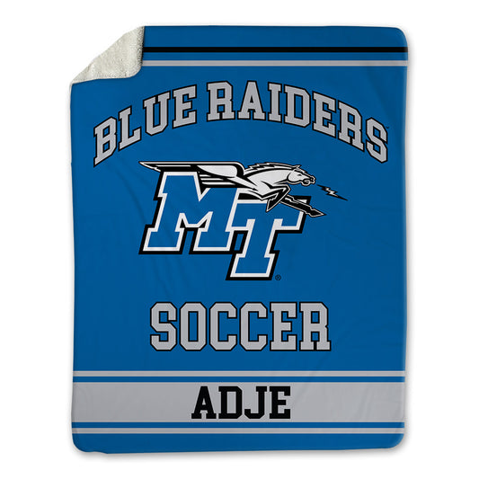 MTSU - NCAA Women's Soccer : Faith Adje - Blanket-0