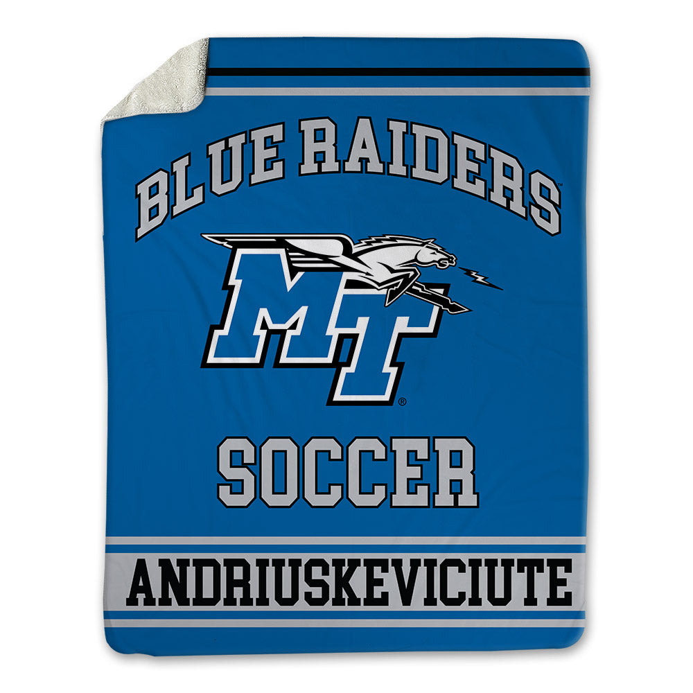MTSU - NCAA Women's Soccer : Aive Andriuskeviciute - Blanket-0