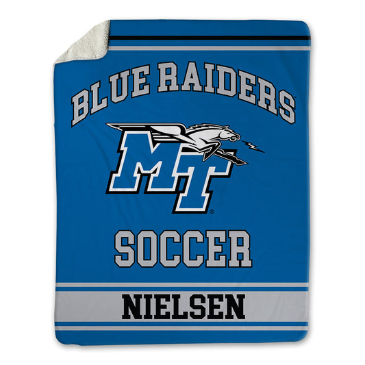 MTSU - NCAA Women's Soccer : Sascha Nielsen - Blanket-0