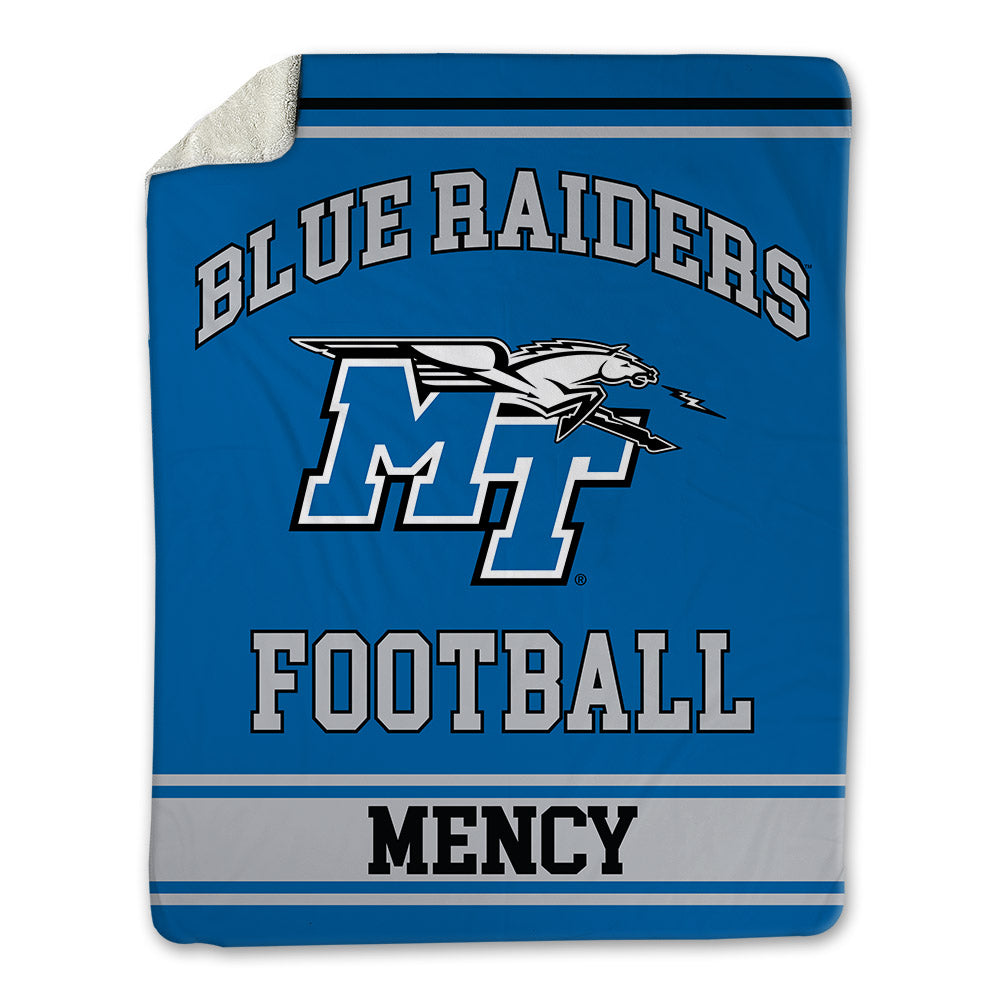 MTSU - NCAA Football : Ralph Mency - Blanket-0