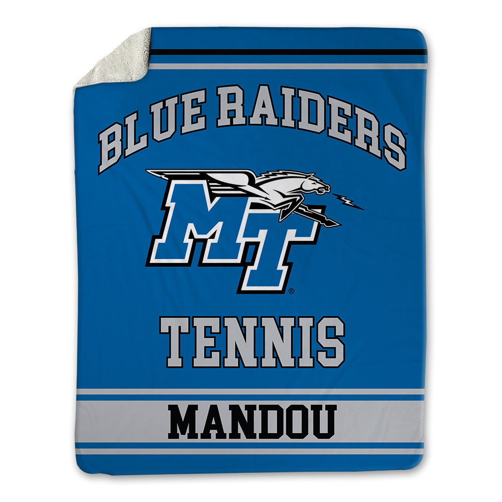 MTSU - NCAA Men's Tennis : Igor Mandou - Blanket-0