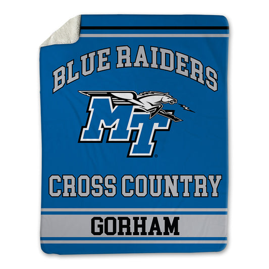 MTSU - NCAA Women's Cross Country : Hailee Gorham - Blanket-0