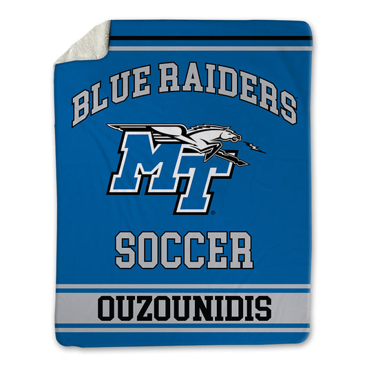 MTSU - NCAA Women's Soccer : Olivia Ouzounidis - Blanket-0