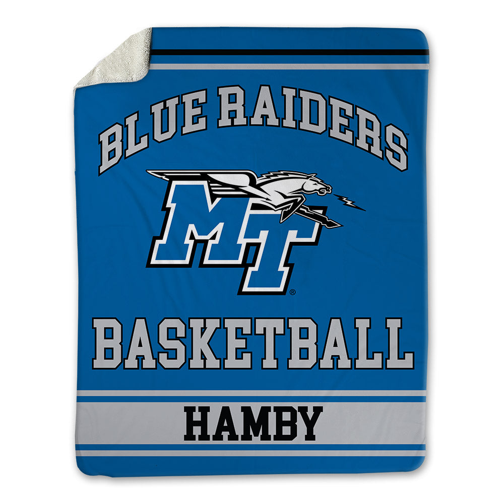 MTSU - NCAA Women's Basketball : Gracie Hamby - Blanket-0