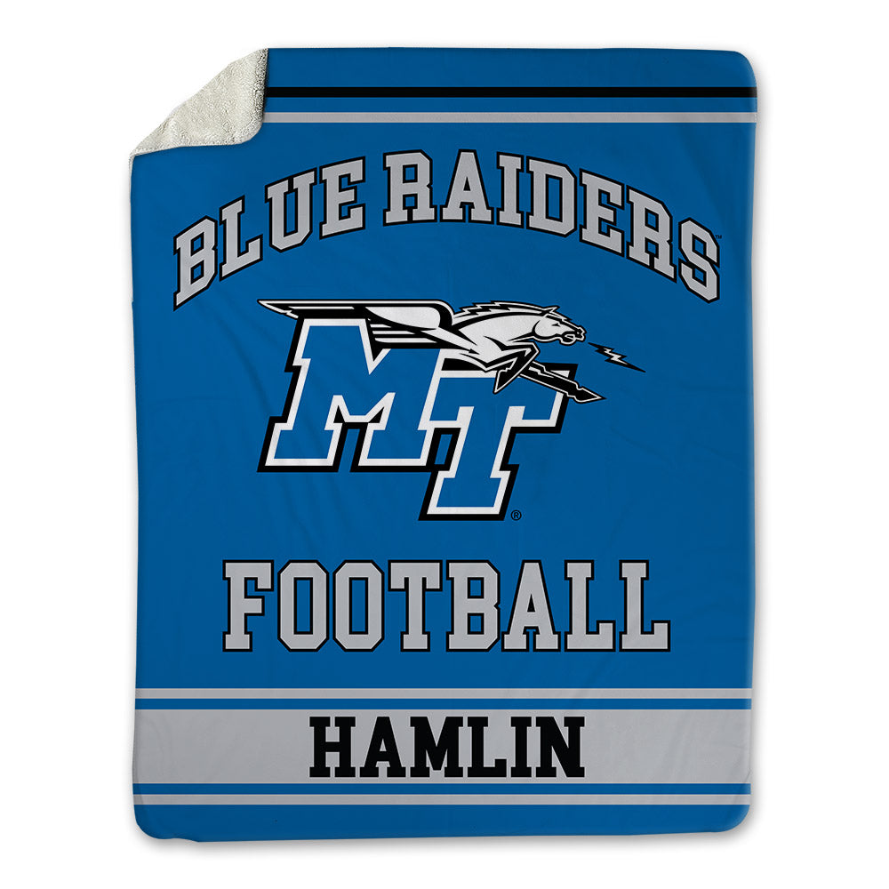 MTSU - NCAA Football : Henry Hamlin - Blanket-0