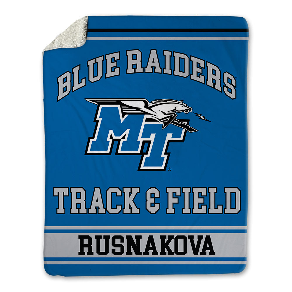 MTSU - NCAA Women's Track & Field : Viktoria Rusnakova - Blanket-0