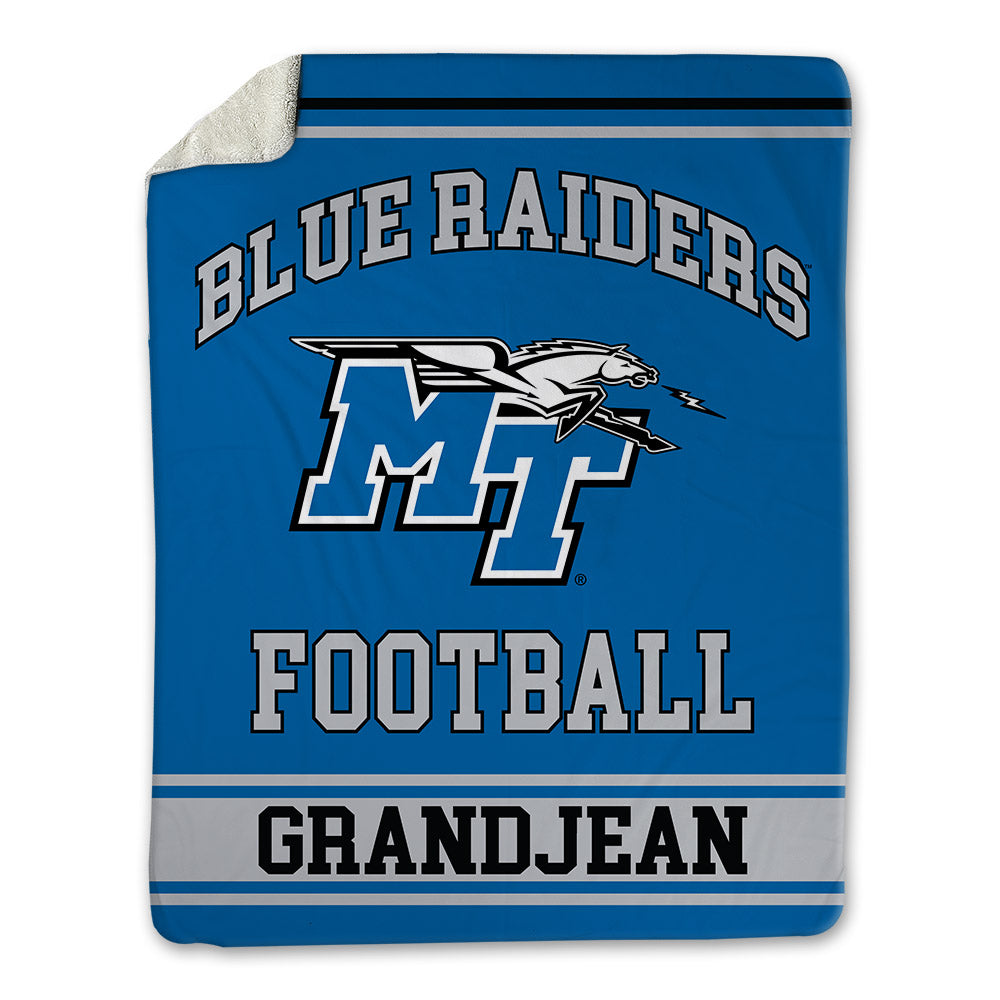 MTSU - NCAA Football : Peter Grandjean - Blanket-0