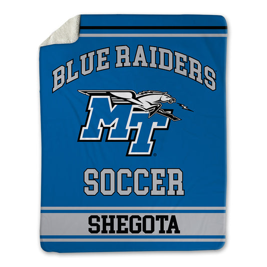 MTSU - NCAA Women's Soccer : Gabriela Shegota - Blanket-0