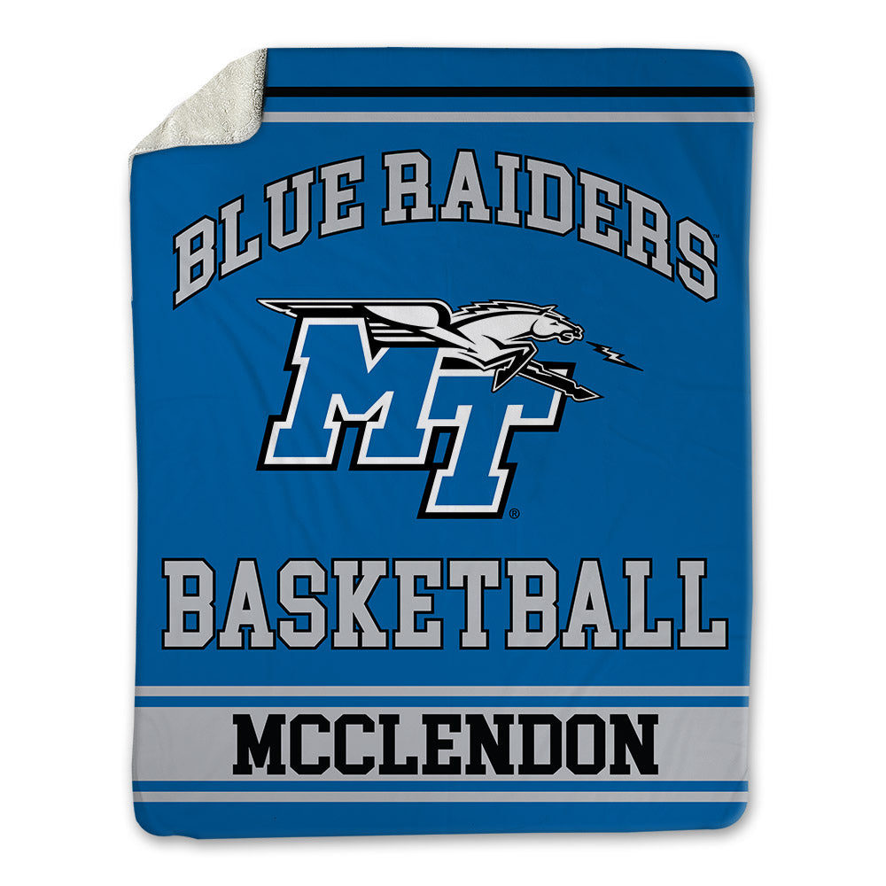 MTSU - NCAA Women's Basketball : Jenna McClendon - Blanket-0