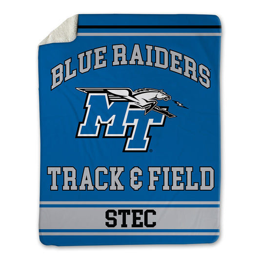 MTSU - NCAA Men's Track & Field : Spensir Stec - Blanket-0