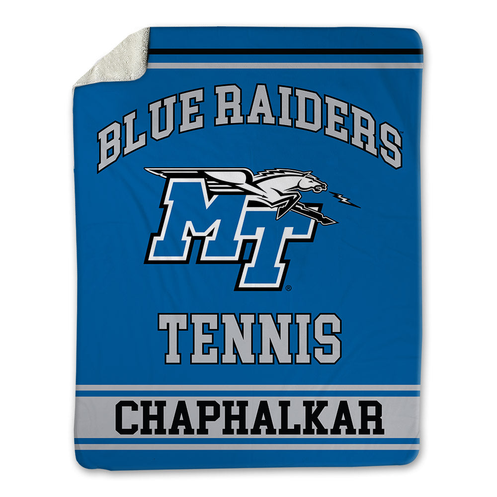 MTSU - NCAA Women's Tennis : Rutuja Chaphalkar - Blanket-0