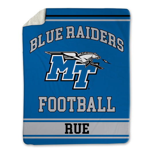 MTSU - NCAA Football : Isaac Rue - Blanket-0