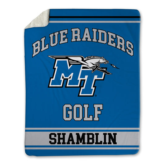 MTSU - NCAA Women's Golf : kyndall shamblin - Blanket-0