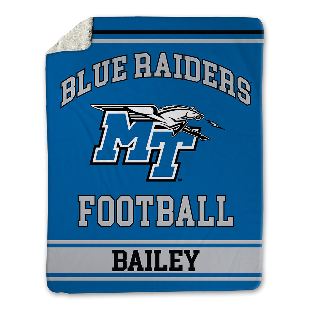 MTSU - NCAA Football : Amarrien Bailey - Blanket-0