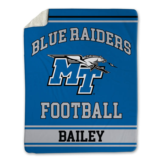 MTSU - NCAA Football : Amarrien Bailey - Blanket-0