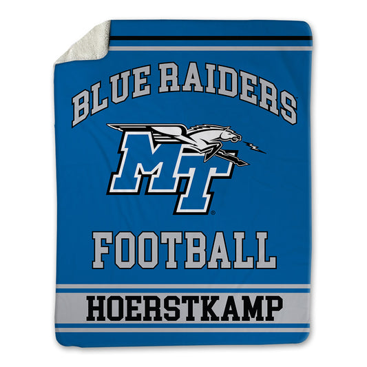 MTSU - NCAA Football : Ryan Hoerstkamp - Blanket-0