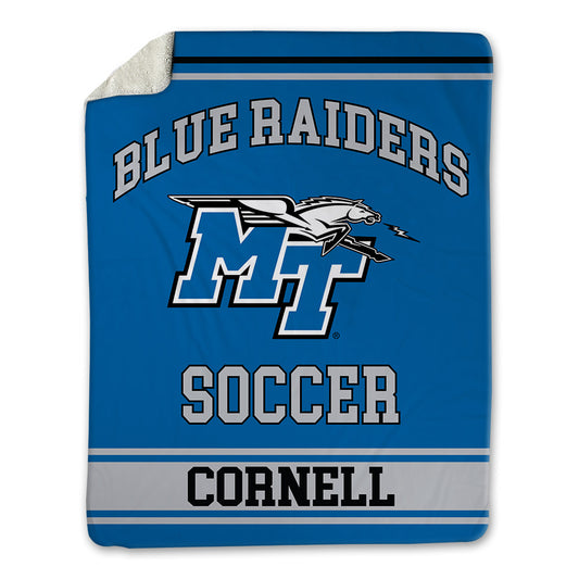 MTSU - NCAA Women's Soccer : Lilah Cornell - Blanket-0