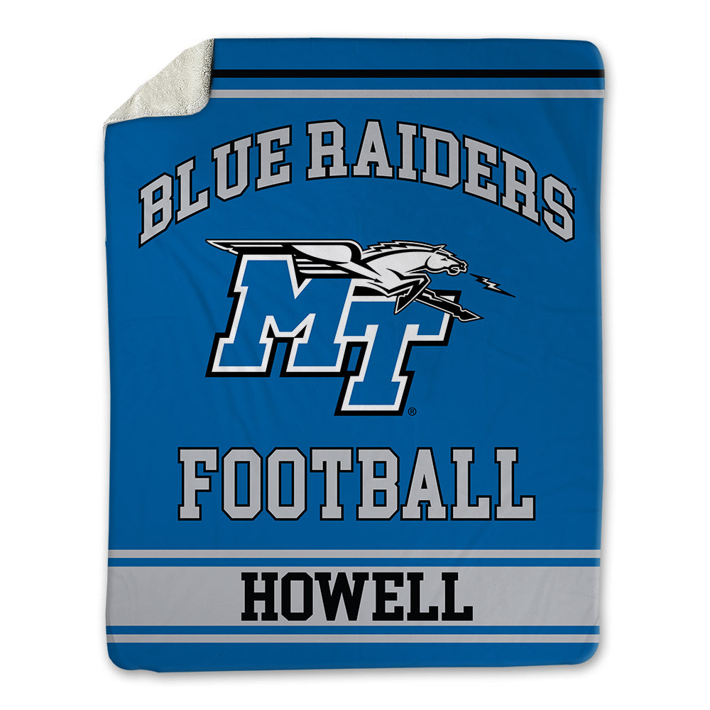 MTSU - NCAA Football : Mitchell Howell - Blanket-0