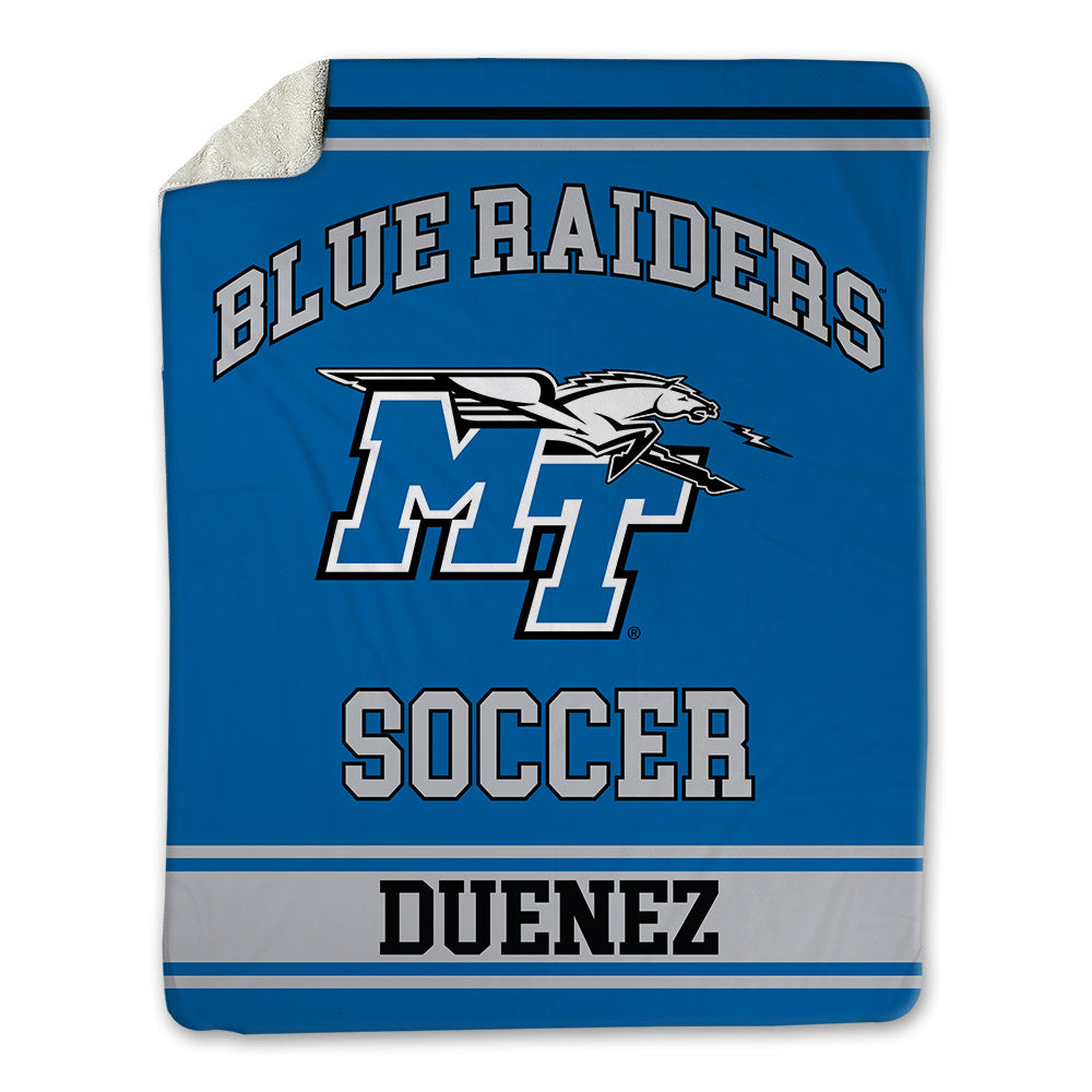 MTSU - NCAA Women's Soccer : Aireona Duenez - Blanket-0