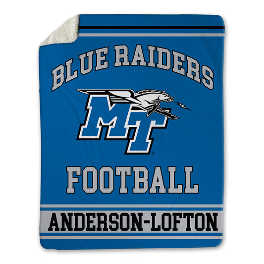 MTSU - NCAA Football : Stanley Anderson-Lofton - Blanket-0