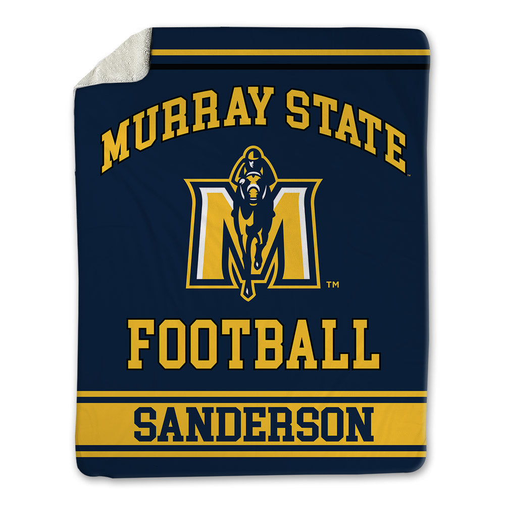 Murray State - NCAA Football : CJ Sanderson - Blanket-0
