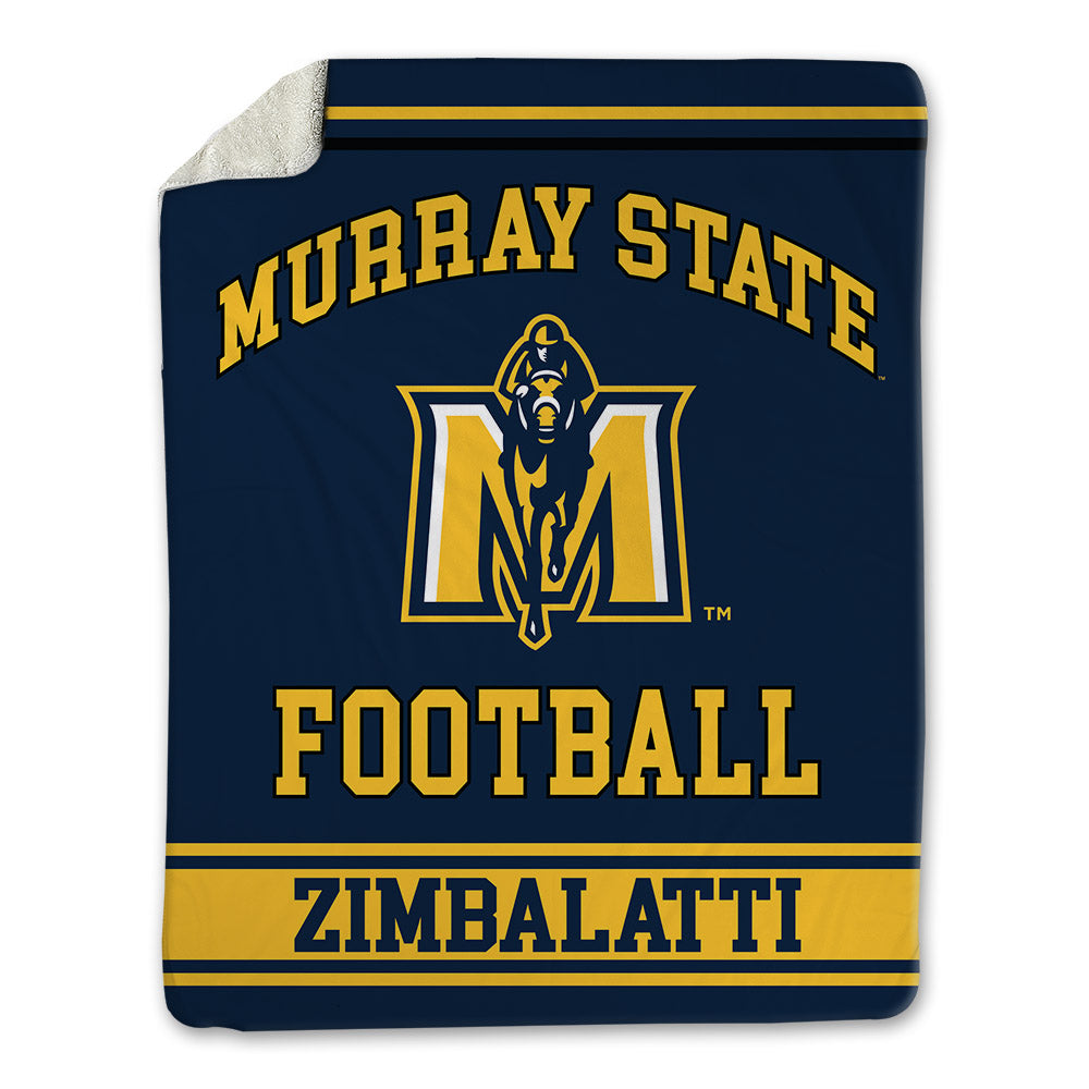 Murray State - NCAA Football : Thomas Zimbalatti - Blanket-0