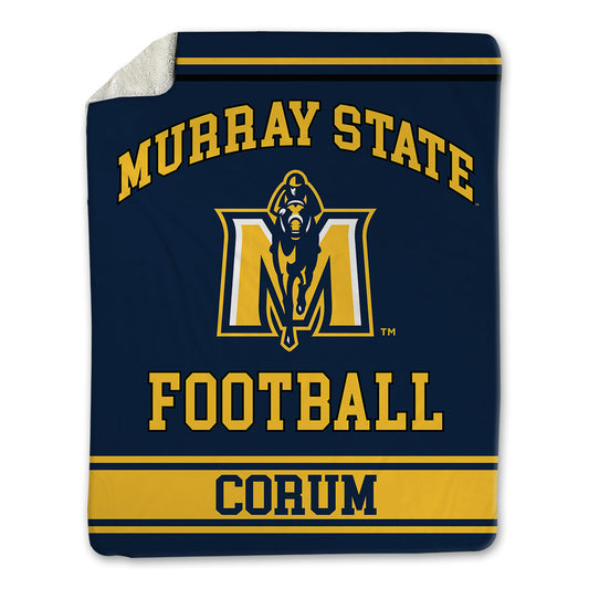 Murray State - NCAA Football : Trace Corum - Blanket-0