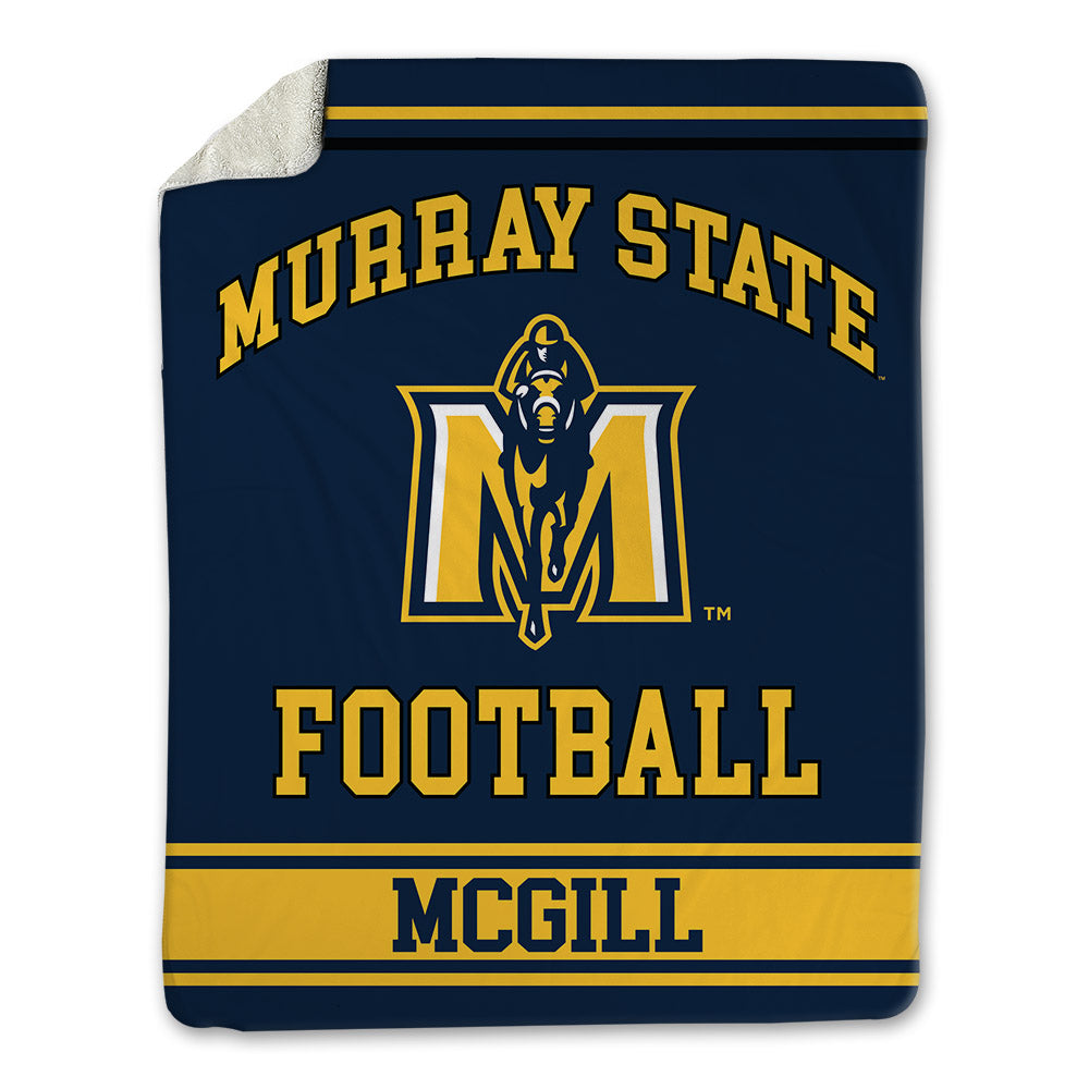 Murray State - NCAA Football : Kenneth McGill - Blanket-0