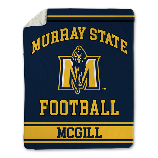 Murray State - NCAA Football : Kenneth McGill - Blanket-0