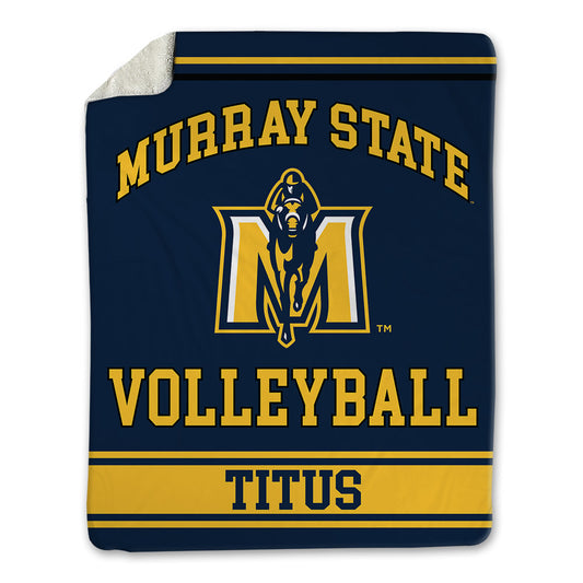 Murray State - NCAA Women's Volleyball : Katie Titus - Blanket-0