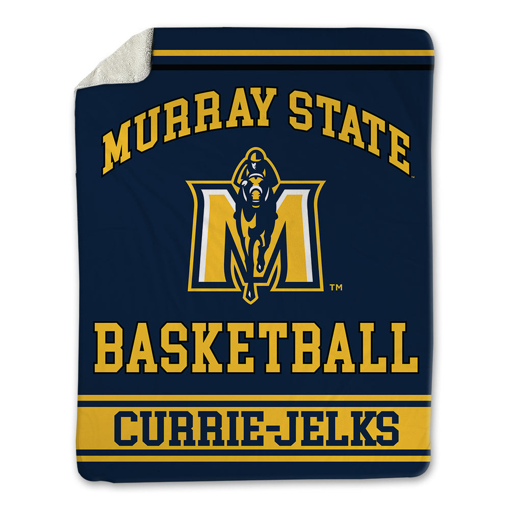 Murray State - NCAA Women's Basketball : Sharnecce Currie-Jelks - Blanket-0