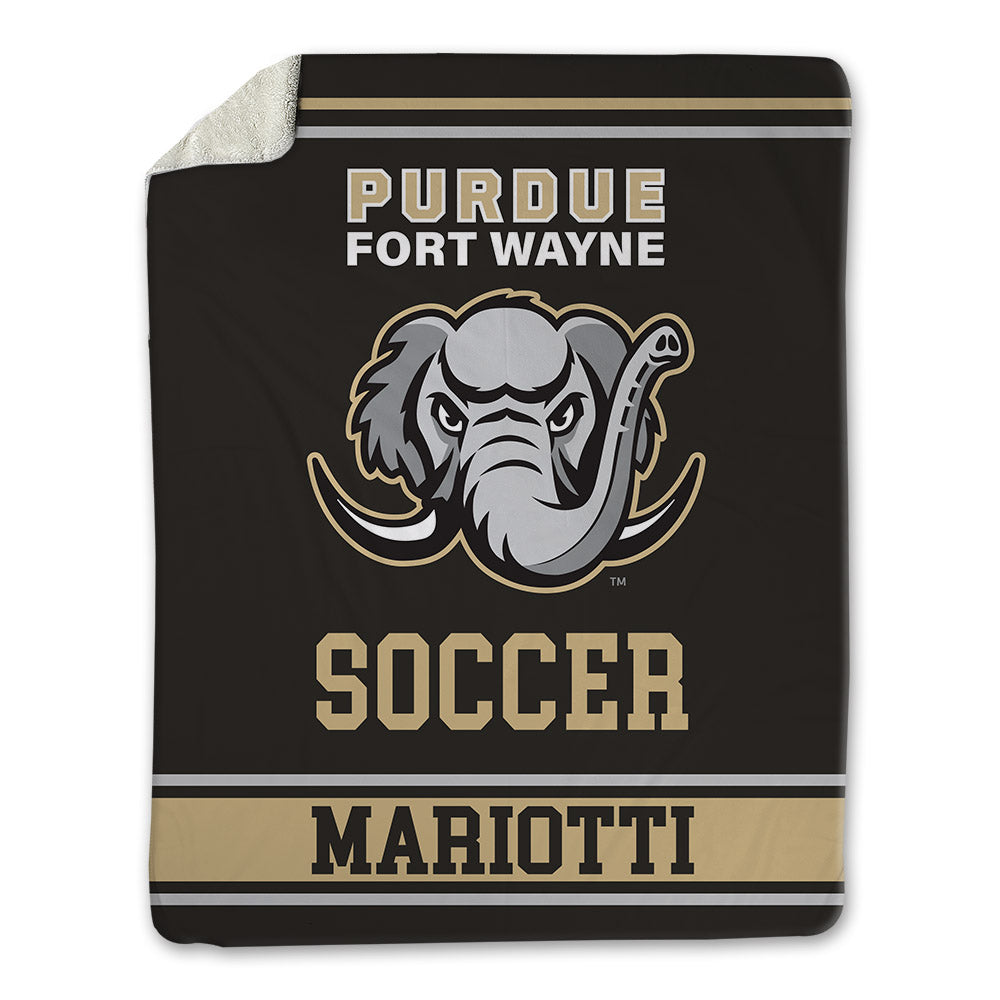 PFW - NCAA Women's Soccer : Chloe Mariotti - Blanket-0
