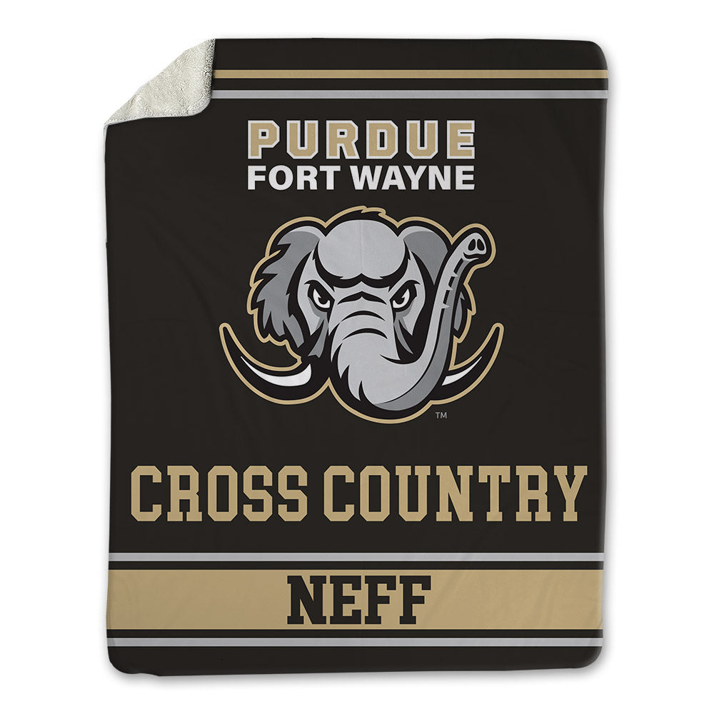 PFW - NCAA Men's Cross Country : Jarred Neff - Blanket-0