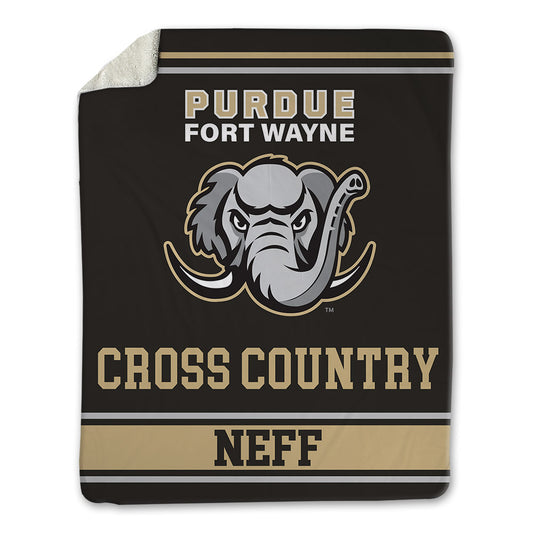 PFW - NCAA Men's Cross Country : Jarred Neff - Blanket-0