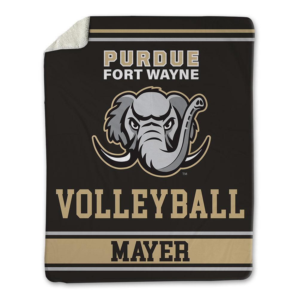 PFW - NCAA Men's Volleyball : Andrew Mayer - Blanket-0