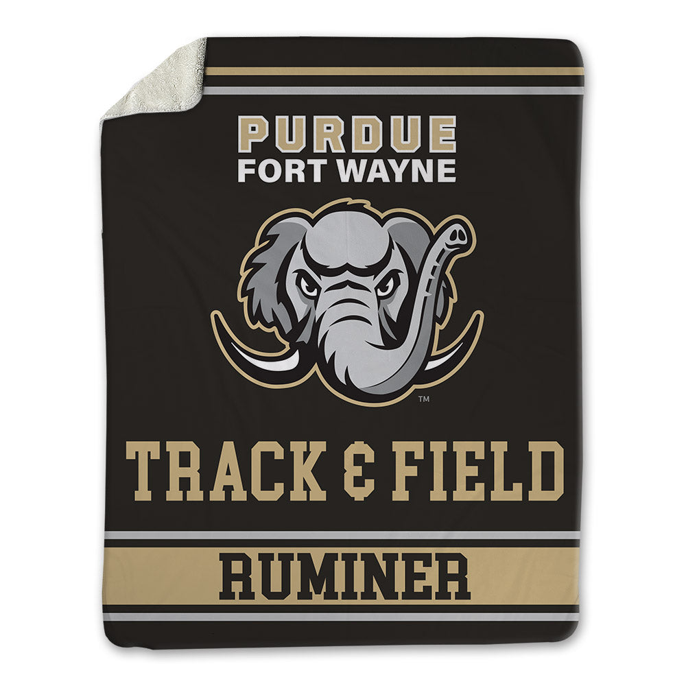 PFW - NCAA Men's Track & Field : Sawyer Ruminer - Blanket-0