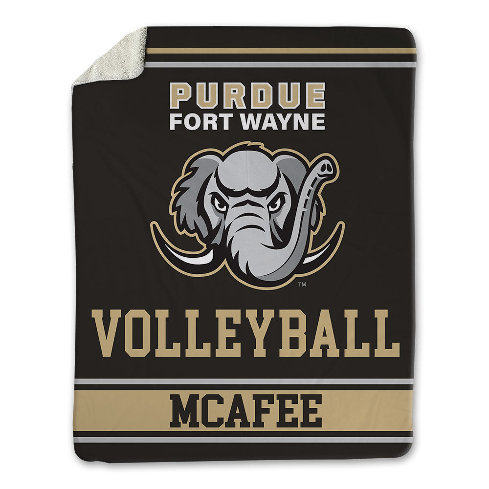 PFW - NCAA Men's Volleyball : Brody McAfee - Blanket-0