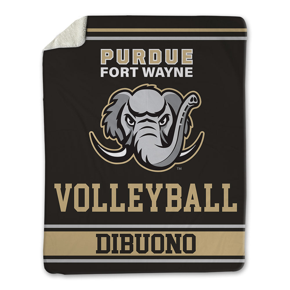 PFW - NCAA Women's Volleyball : Isabella DiBuono - Blanket-0