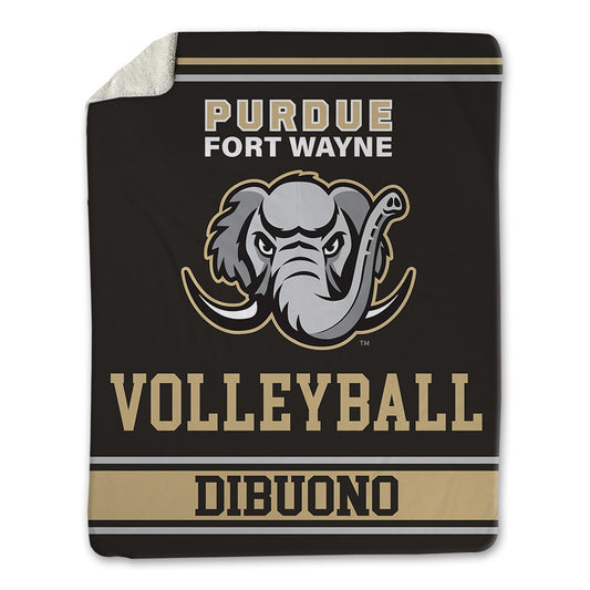 PFW - NCAA Women's Volleyball : Isabella DiBuono - Blanket-0