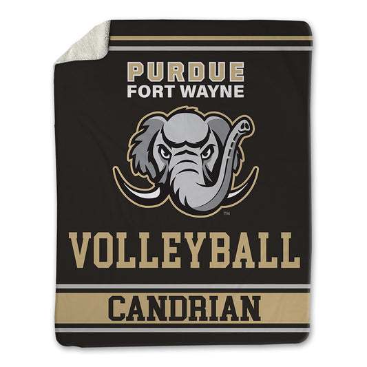 PFW - NCAA Men's Volleyball : JP Candrian - Blanket-0