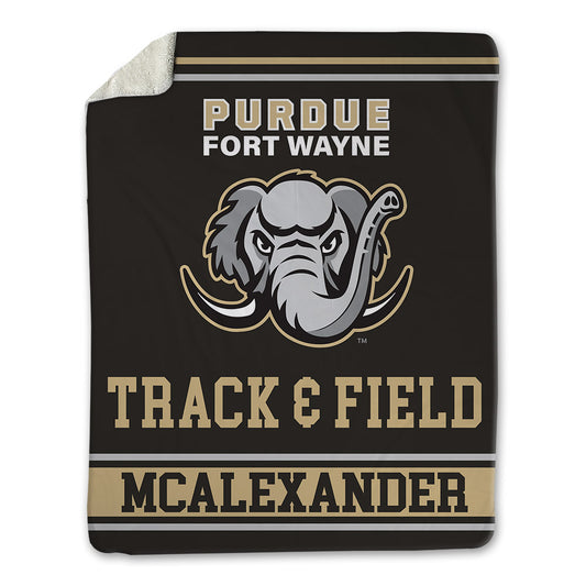 PFW - NCAA Women's Track & Field : Ava McAlexander - Blanket-0