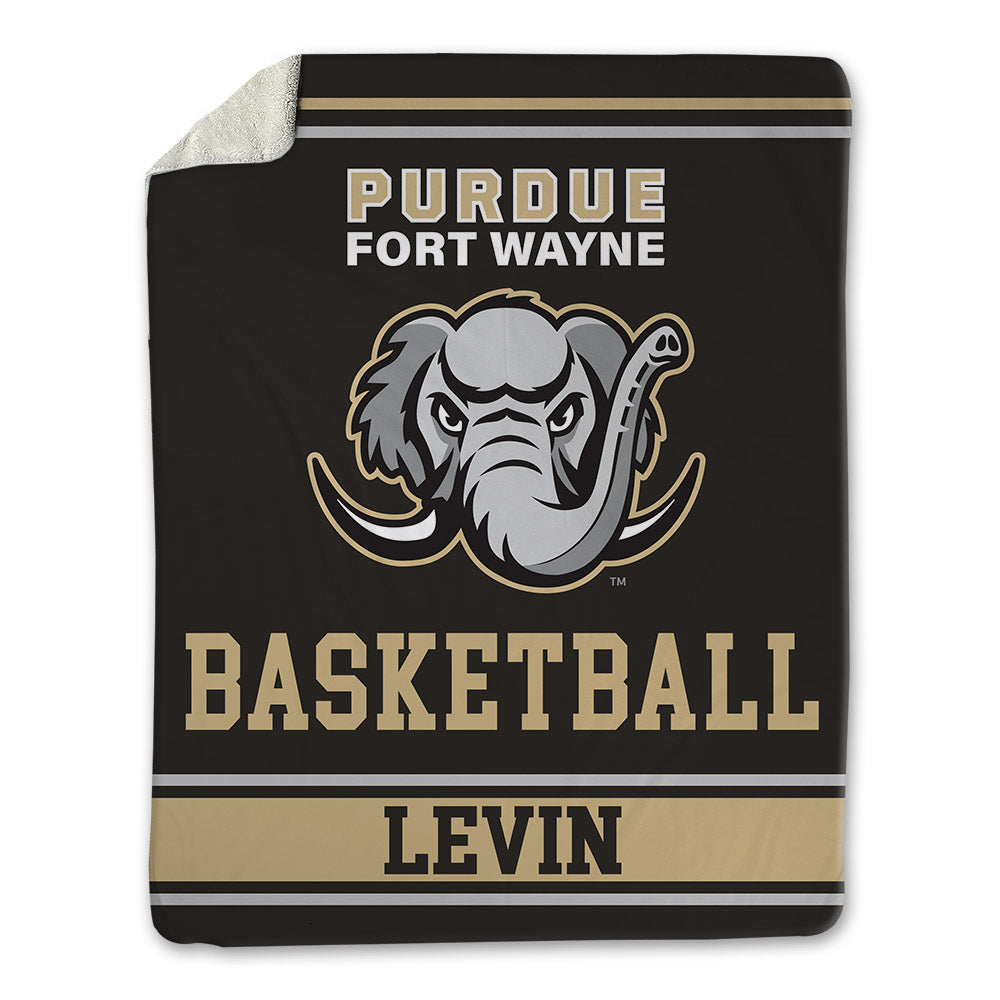 PFW - NCAA Men's Basketball : Yuval Levin - Blanket-0