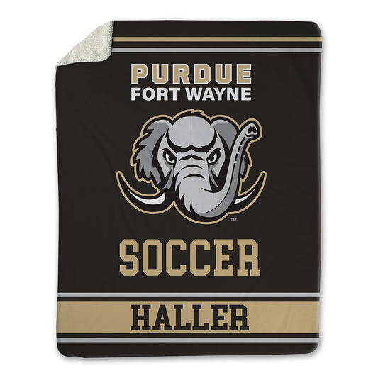 PFW - NCAA Men's Soccer : Eason Haller - Blanket-0