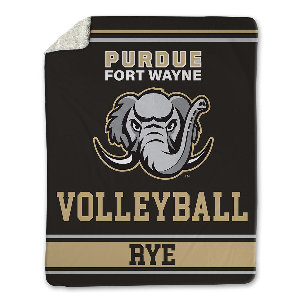 PFW - NCAA Women's Volleyball : Trinity Rye - Blanket-0